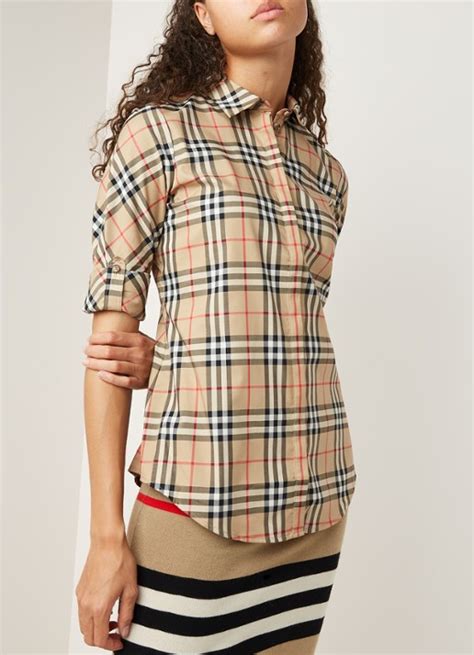 burberry blouse dames|burberry bandeau top.